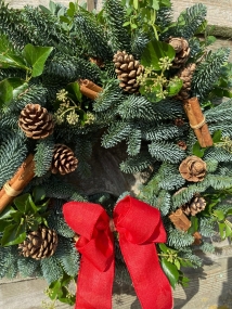 Classic Christmas Door Wreath