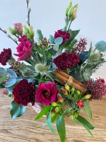 Our Festive Basket of Flowers